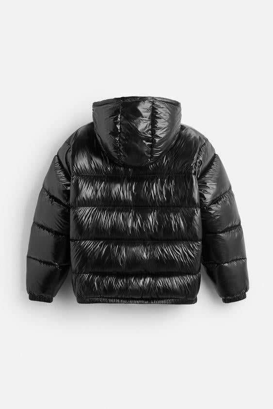 Pufferjacke aus Daunenfedern für Damen