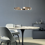 Moderne LED-Pendelleuchte Edge Kreis