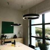 Moderne LED-Pendelleuchte Edge Kreis