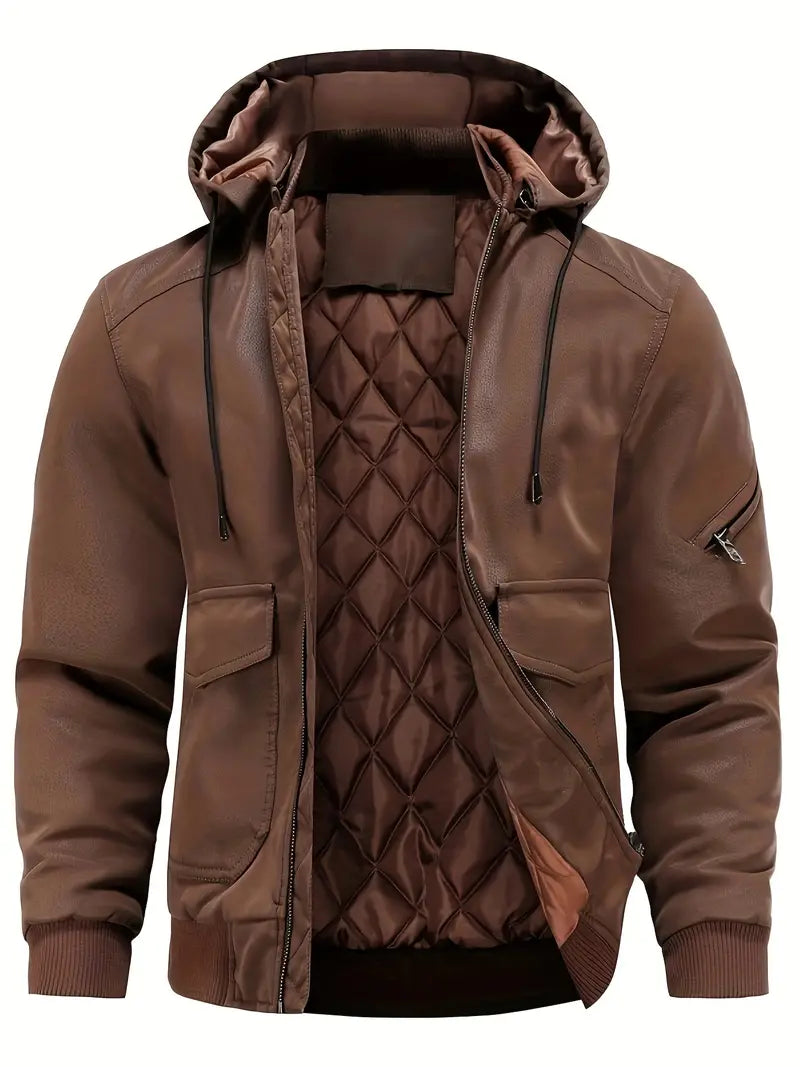 Herren Robustjacke mit Kapuze