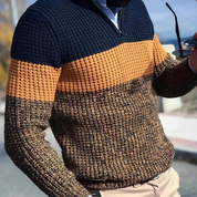 Luxuriöser dicker Strickpullover