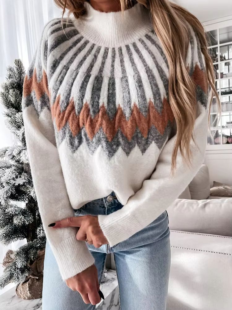 Vintage Nordische Pullover