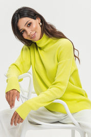 Gemütlicher Damen Rollkragenpullover