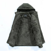 Gefütterte Fleecejacke Outdoor Parka