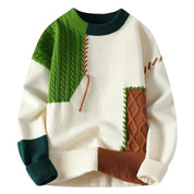 Designer Patchwork-Pullover