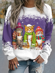 Weihnachten Tiere Winterpullover