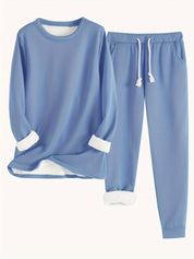 Thermische Sweatshirt und Jogginghose-Set