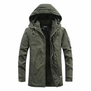 Gefütterte Fleecejacke Outdoor Parka