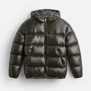 Pufferjacke aus Daunenfedern für Damen