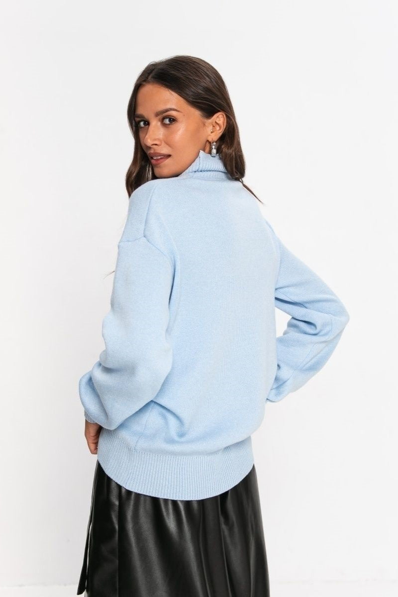 Gemütlicher Damen Rollkragenpullover