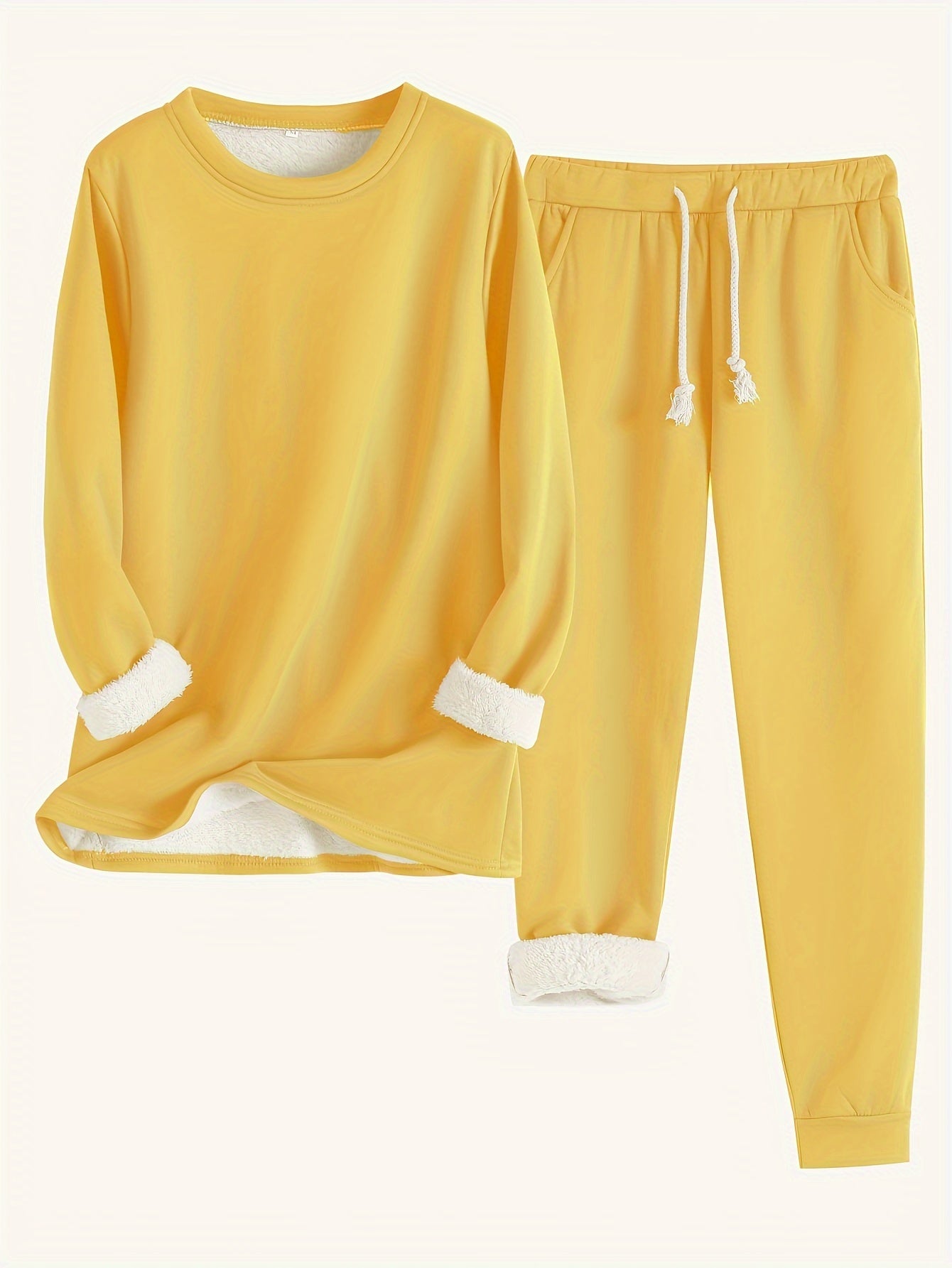 Thermische Sweatshirt und Jogginghose-Set