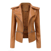 MALU - Stylische Lederjacke