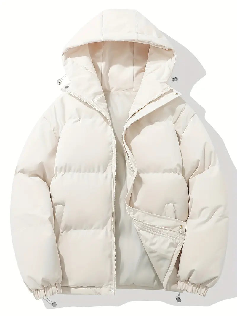 Winter Damen Pufferjacke Mit Kapuze