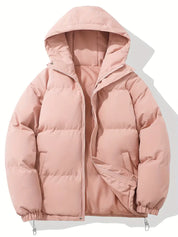 Winter Damen Pufferjacke Mit Kapuze