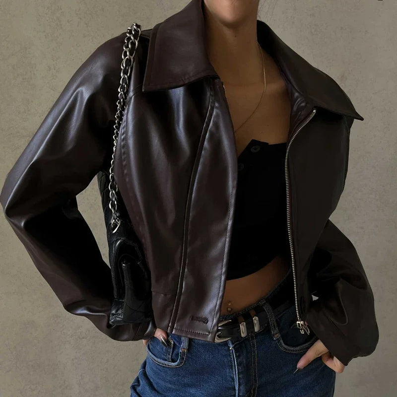 Faux-Leather-Jacket-Brown-Cropped-Vegan-Leather-Jacket-Womens-Jacket-Fashion-Nora-2.jpg