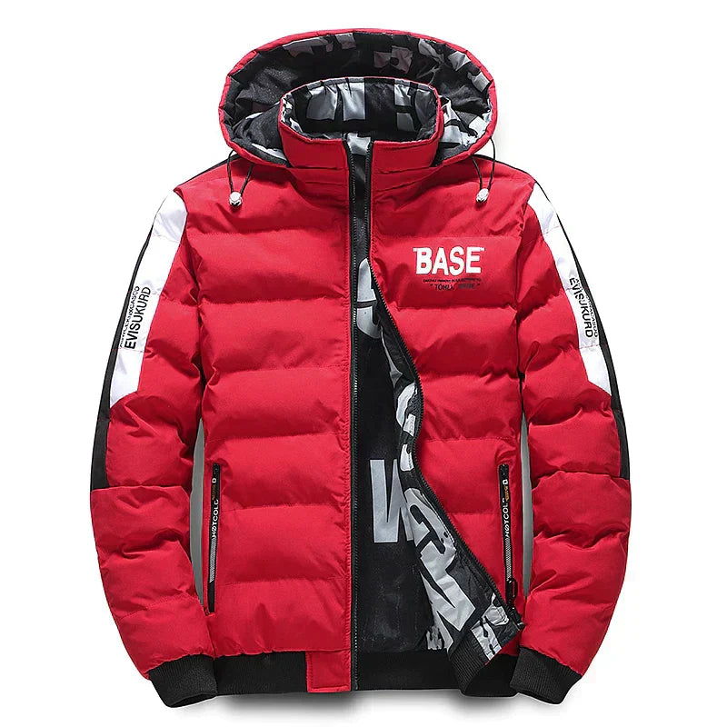 BASE Urban Winterjacke mit Kapuze