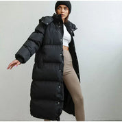 Steppjacke mit Kapuze Puffer Winterjacke