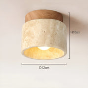 LumiStone Japanisches Design Lampe