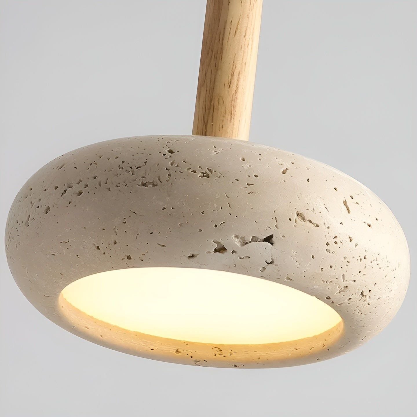 Stone Glow LED Wabi Sabi Deckenleuchte