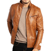 Joao - Winddichte Herren-Lederjacke