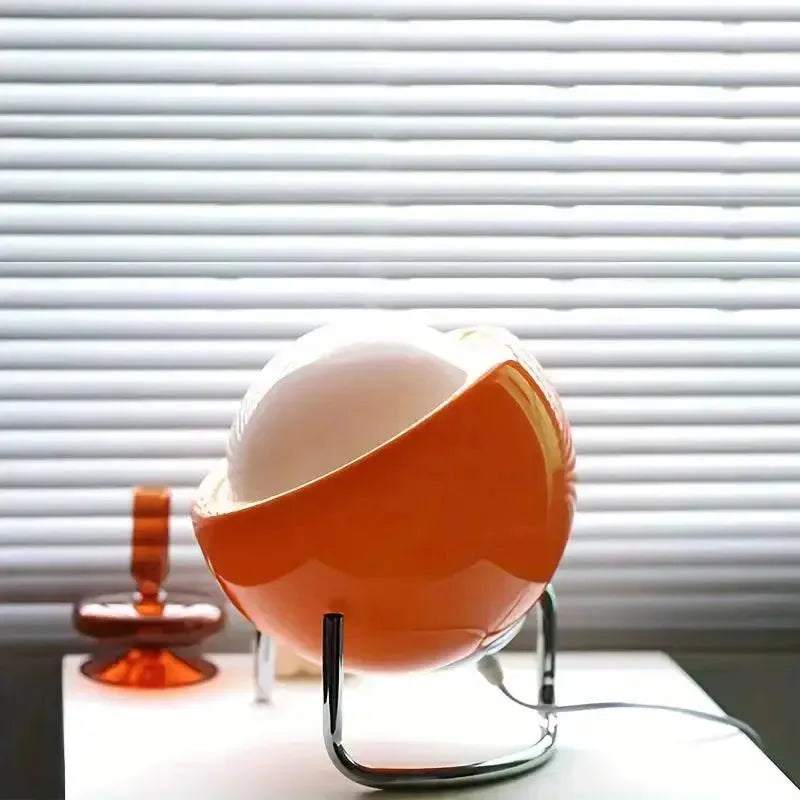 Retro Orange Nordisch Tischlampe