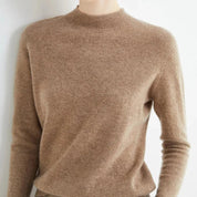 Bequemer weicher Wollpullover