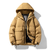 Jayden Wasserdichte Winterjacke mit Kapuze für Männer