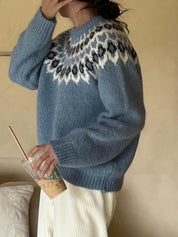 Fair Isle Damen Pullover