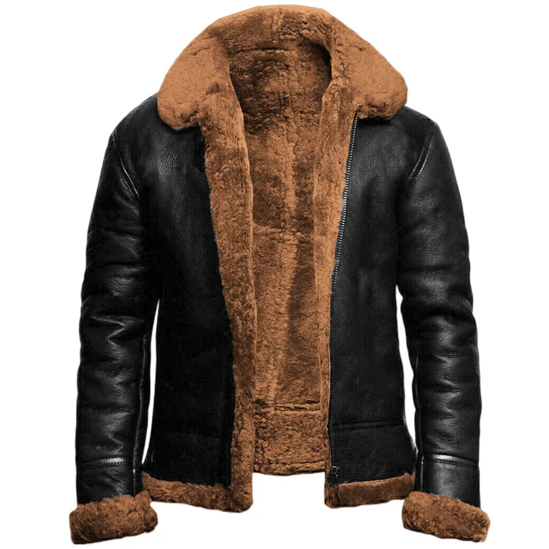 Jacob - Leder Winterjacke für Männer