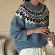 Fair Isle Damen Pullover