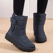 Wasserdichte Stiefel mit Klettverschluss