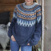 Winter Nordische Wärme Pullover