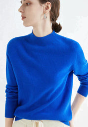 Bequemer weicher Wollpullover