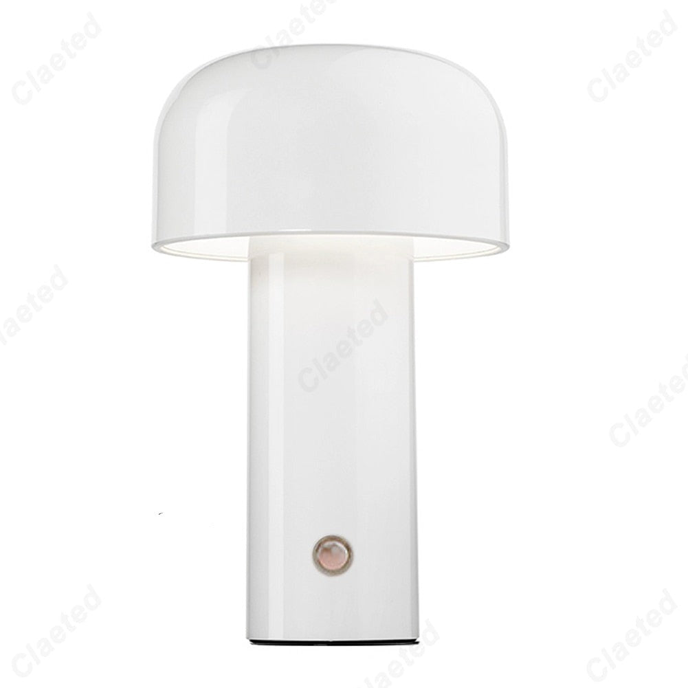 Mundo Retro-Design LED-Tischlampe kabellos mit Touch (USB)