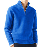 Stilvolle Rollkragenpullover mit Half-Zip