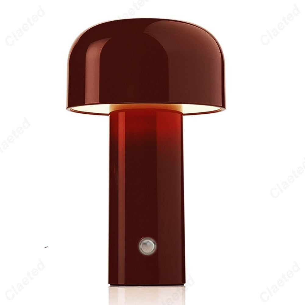 Mundo Retro-Design LED-Tischlampe kabellos mit Touch (USB)