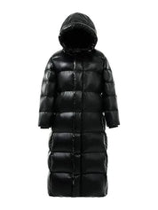 Winter Lange Daunenjacke für Damen