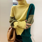 Eleganter Pullover mit Schleife