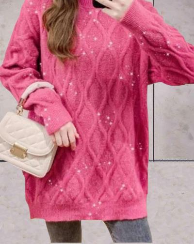 Festliche Glitzer Pullover