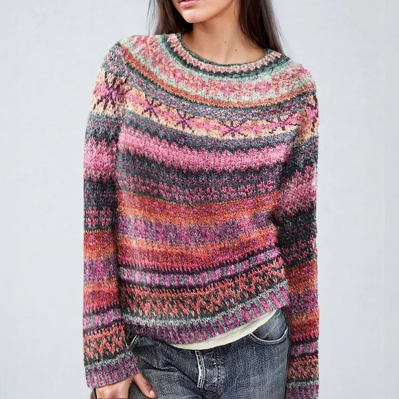 Patti Bunter Gestreifter Strickpullover Sedore