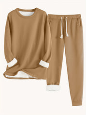 Thermische Sweatshirt und Jogginghose-Set