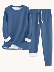 Thermische Sweatshirt und Jogginghose-Set