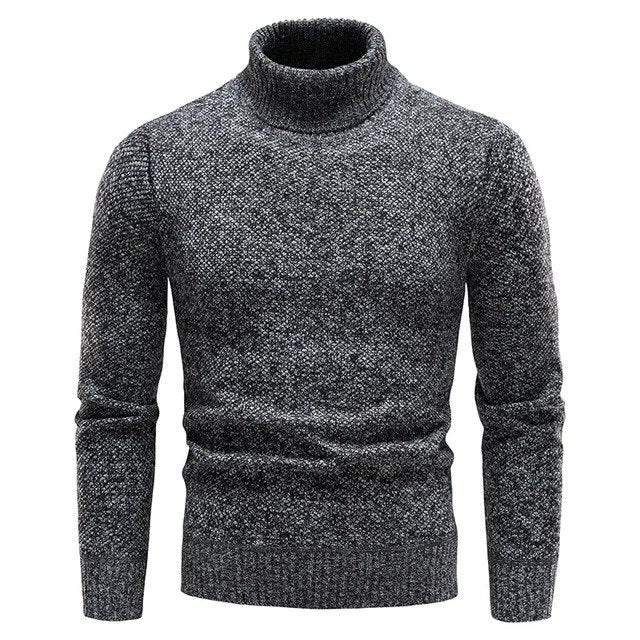 Moderner Rollkragenpullover