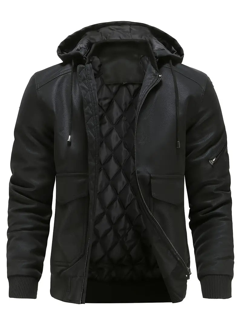 Herren Robustjacke mit Kapuze