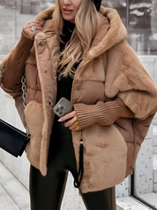 Stylische Winterjacke mit Kapuze