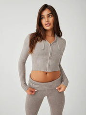 Stilvolle 2 teiliges Herbst Set, Loungewear